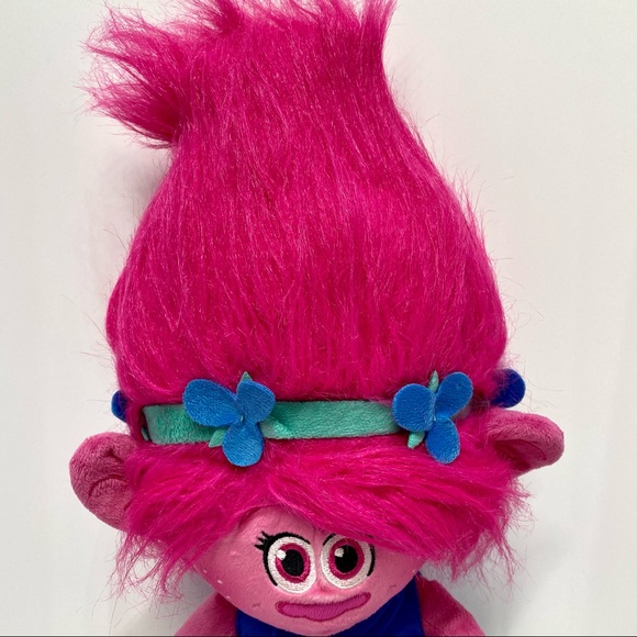 DreamWorks Trolls 18" Stuffed Plush POPPY Doll - Picture 3 of 12